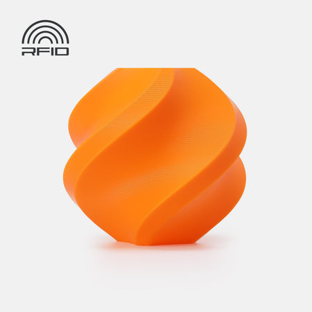 Bambu Lab PLA ベーシック 詰め替え用 パンプキンオレンジ（1kg スプールなし）