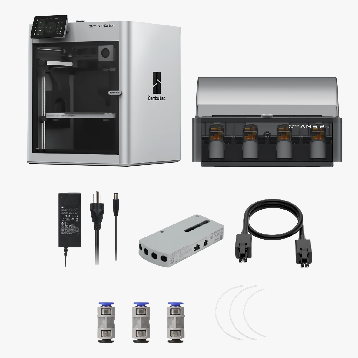 販売終了】Bambu Lab『P1S AMS 2 + HUB Bundle』 ｜3Dプリンターと
