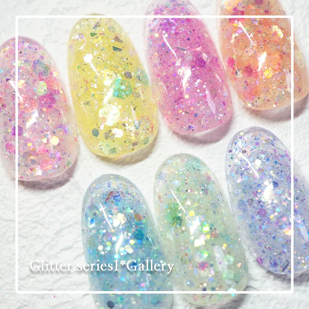 S♡Mint 【アクリルパウダー】Acrylic Powder -Glitter series1- – 3D