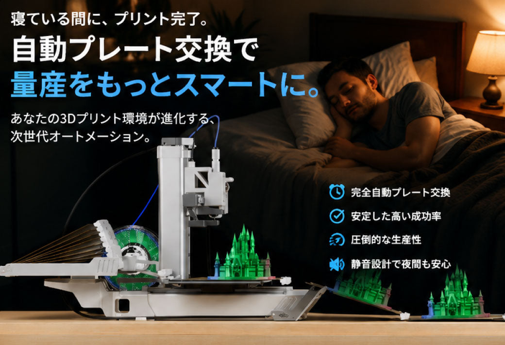 A1 mini 用 自動プレート交換ツール Chitu Systems Plate Cycler C1M