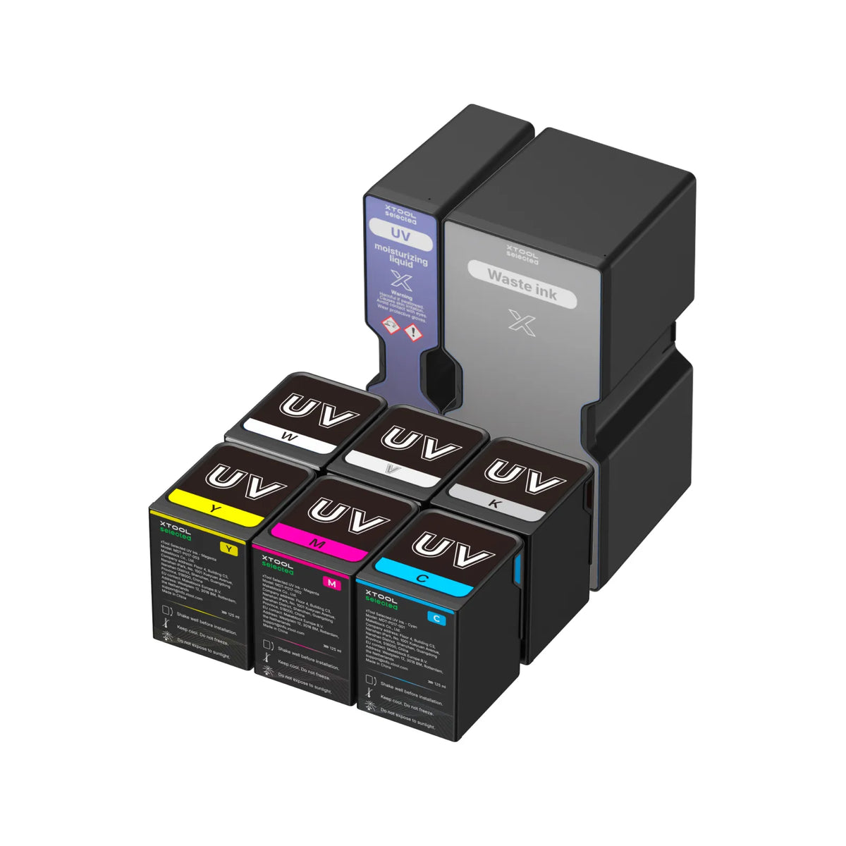 xTool O1 Omni用 UVインク基本セット シングルUVモデル用