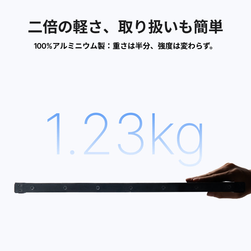 P3用ハニカムパネルの重量1.23kg