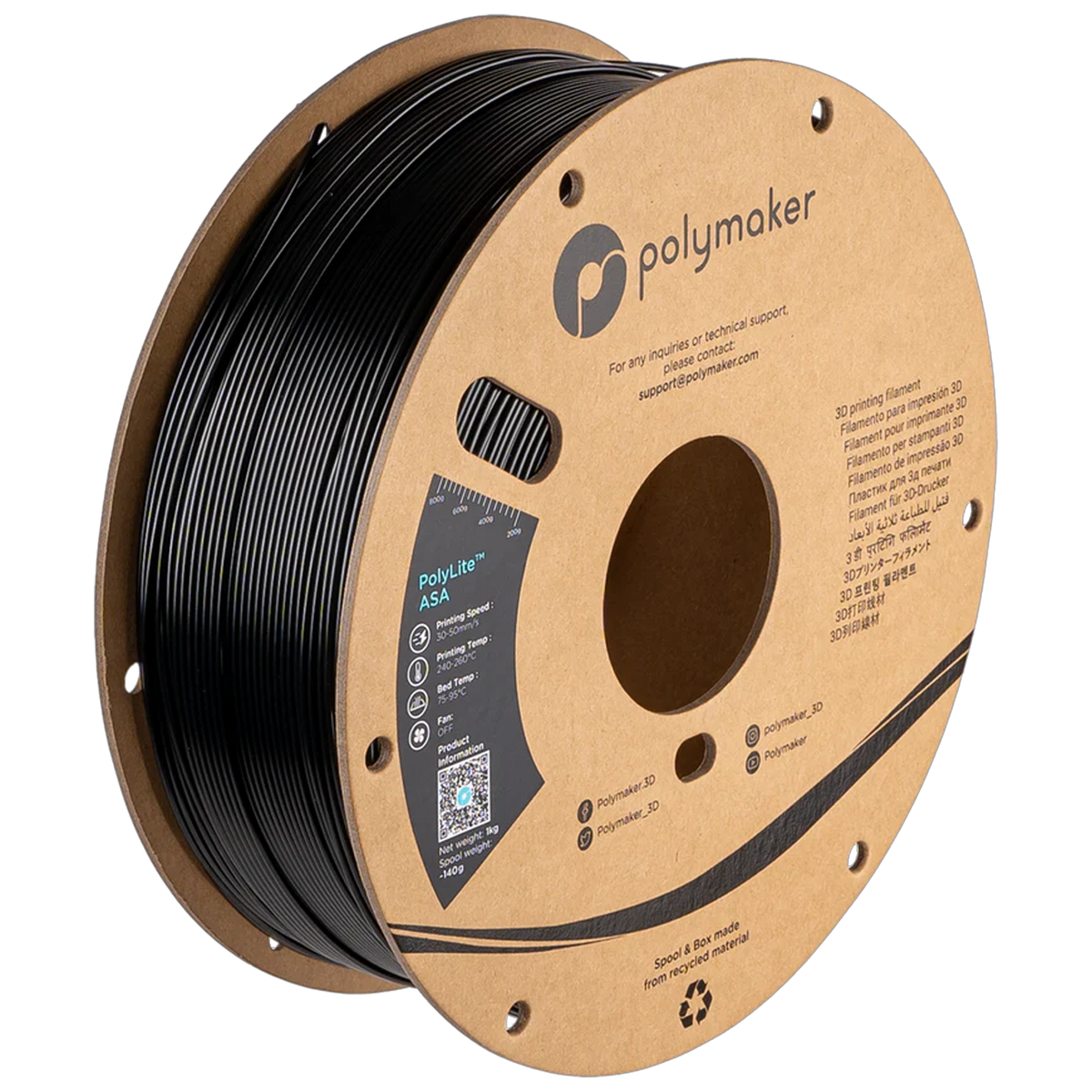 Polymaker ASA Jet Black