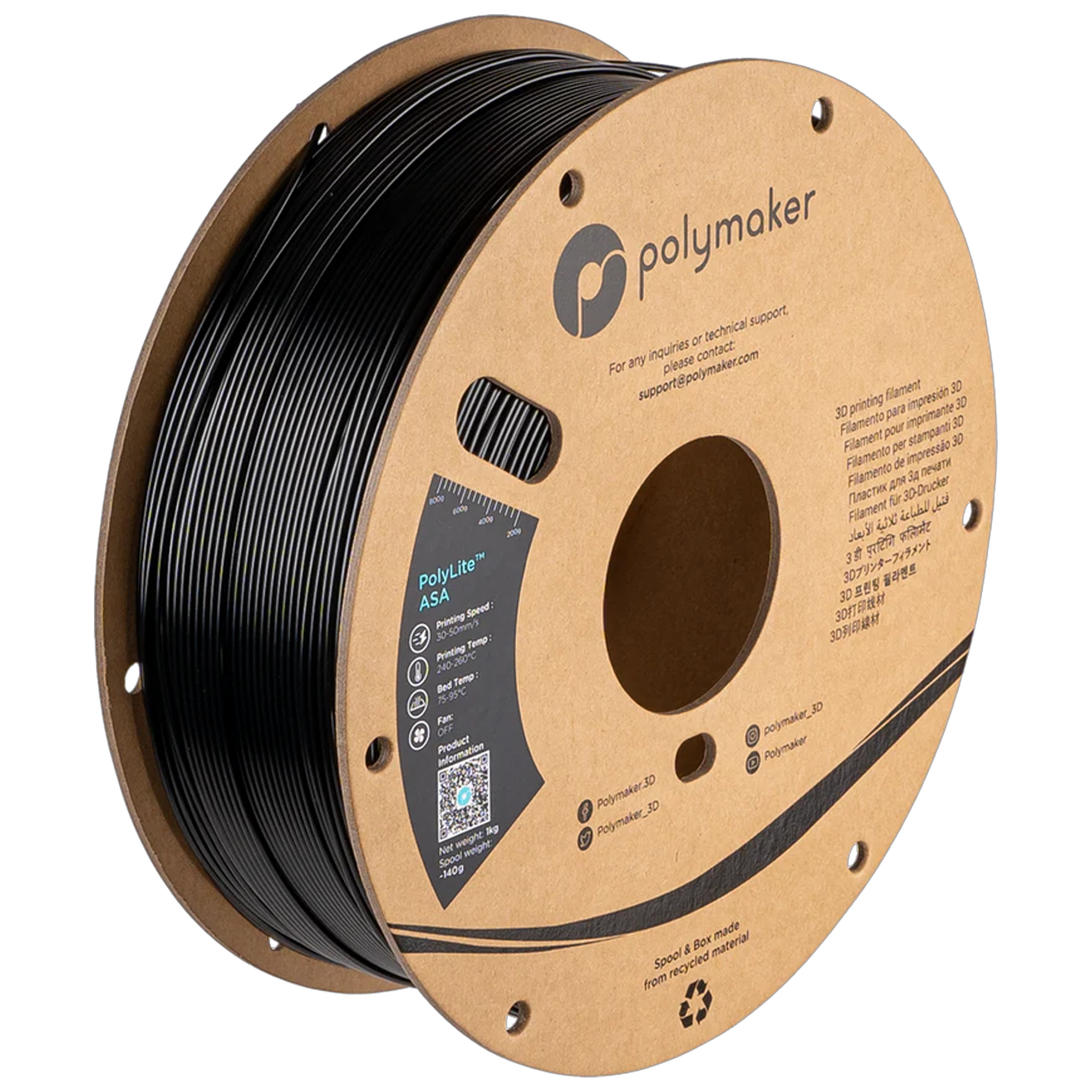 Polymaker ASA Jet Black