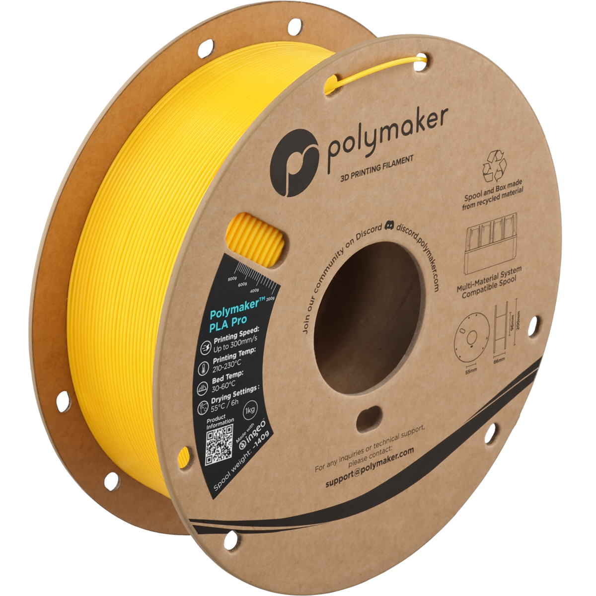 Polymaker PLA Pro Yellow