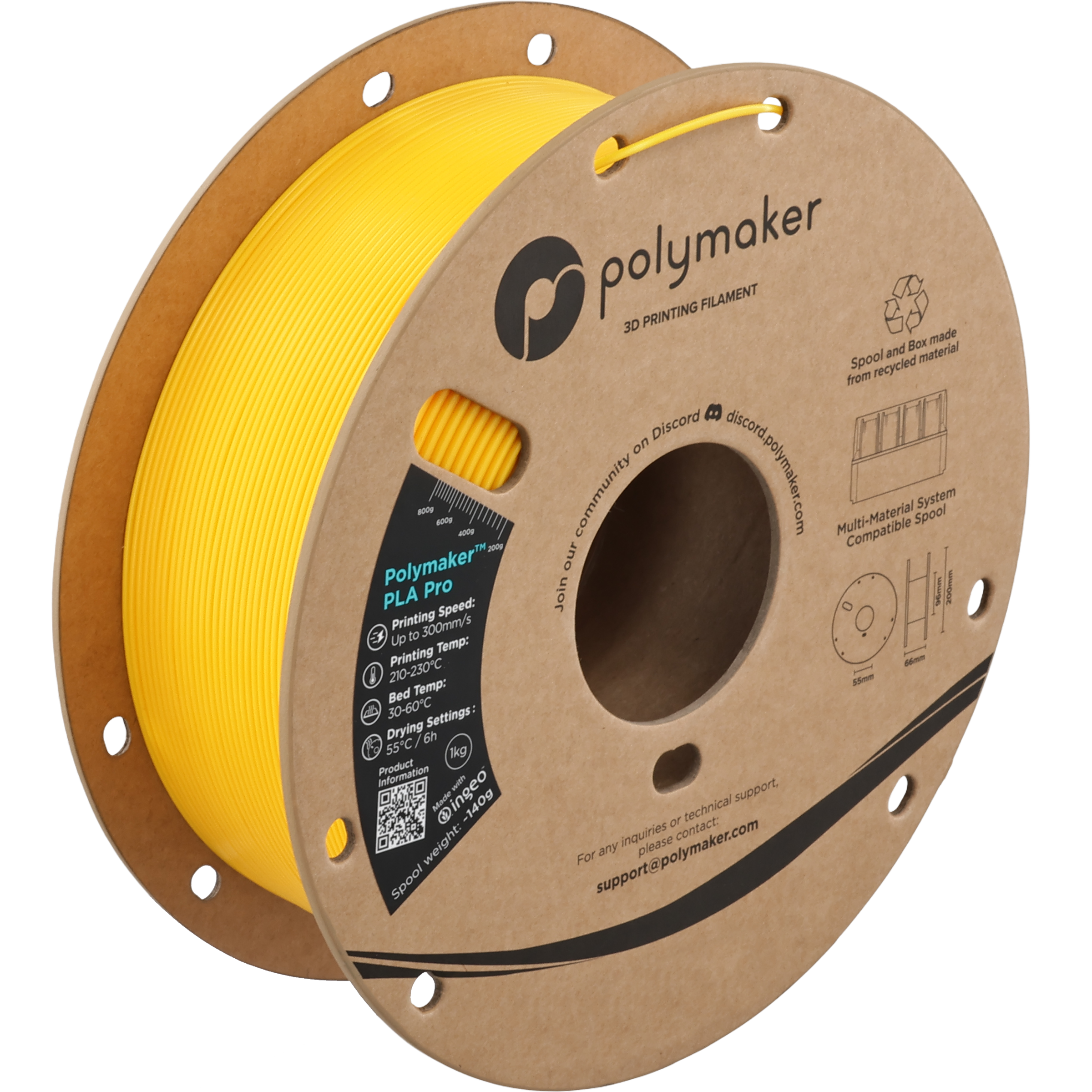 Polymaker PLA Pro Yellow