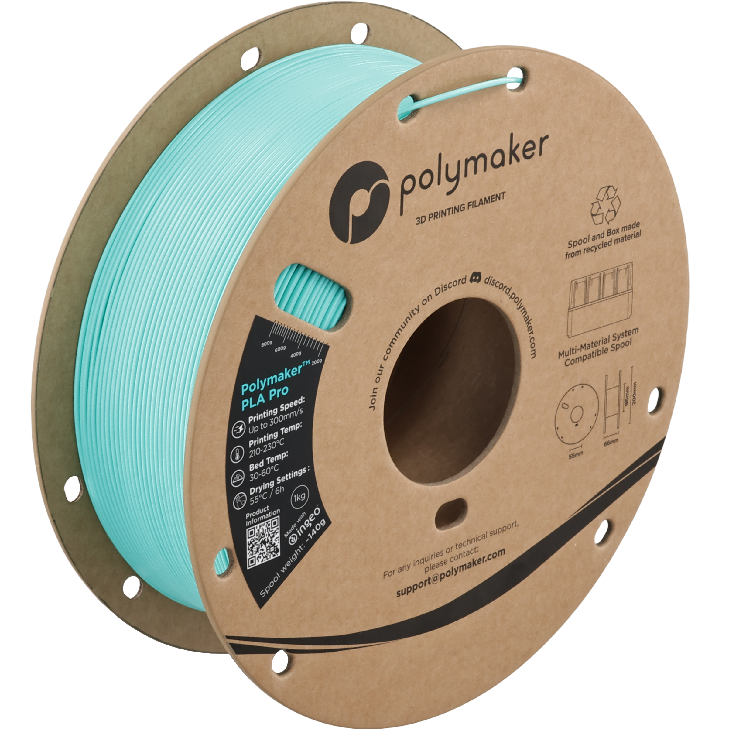 Polymaker PLA Pro Polymaker Teal
