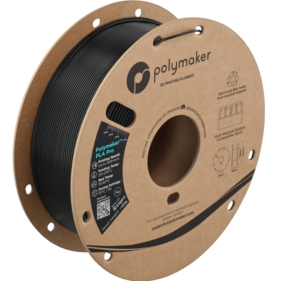 Polymaker PLA Pro Metallic Black