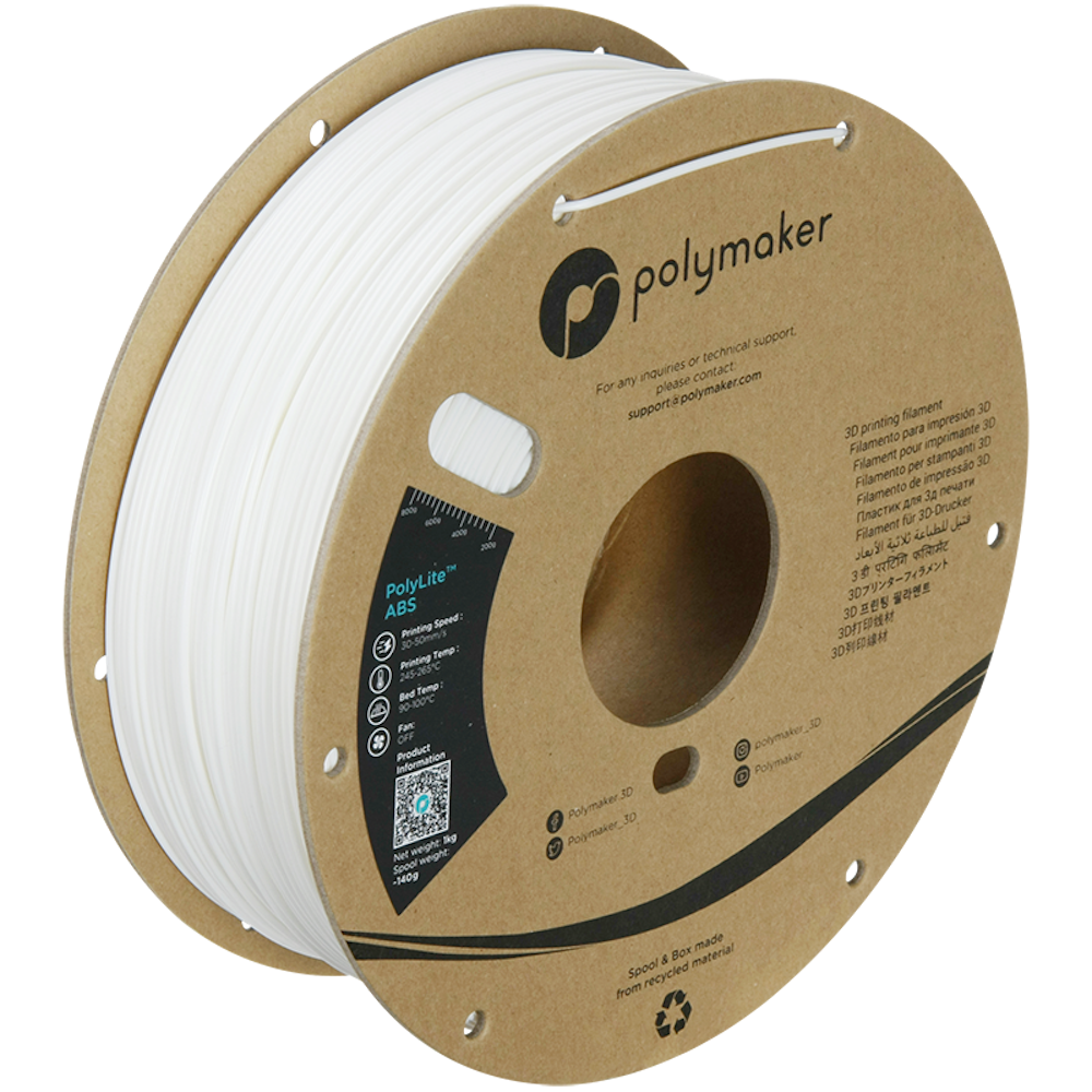 Polymaker PolyLite ABS White