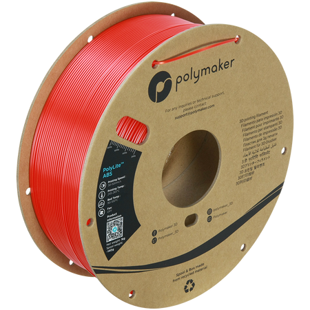 Polymaker PolyLite ABS Red