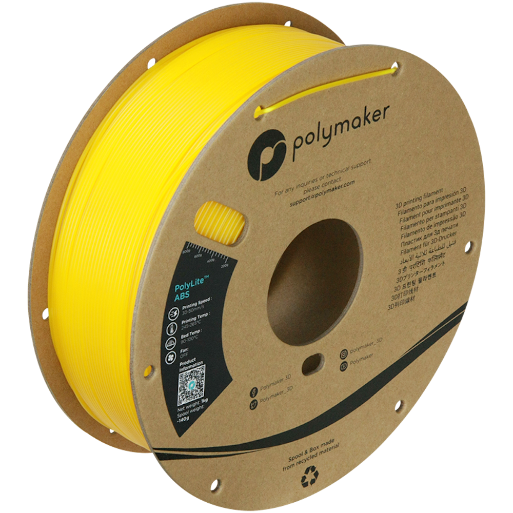 Polymaker PolyLite ABS Yellow