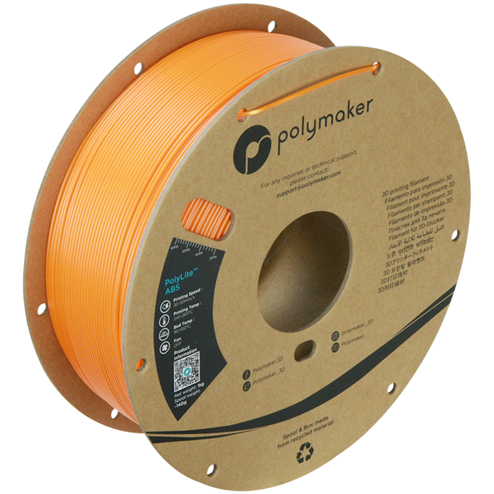 Polymaker PolyLite ABS Orange