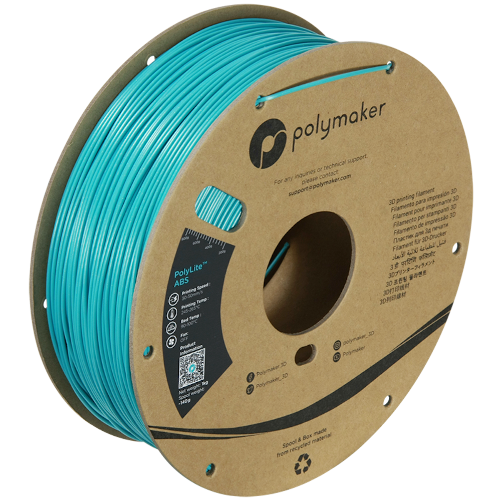 Polymaker PolyLite Galaxy ABS Galaxy Teal