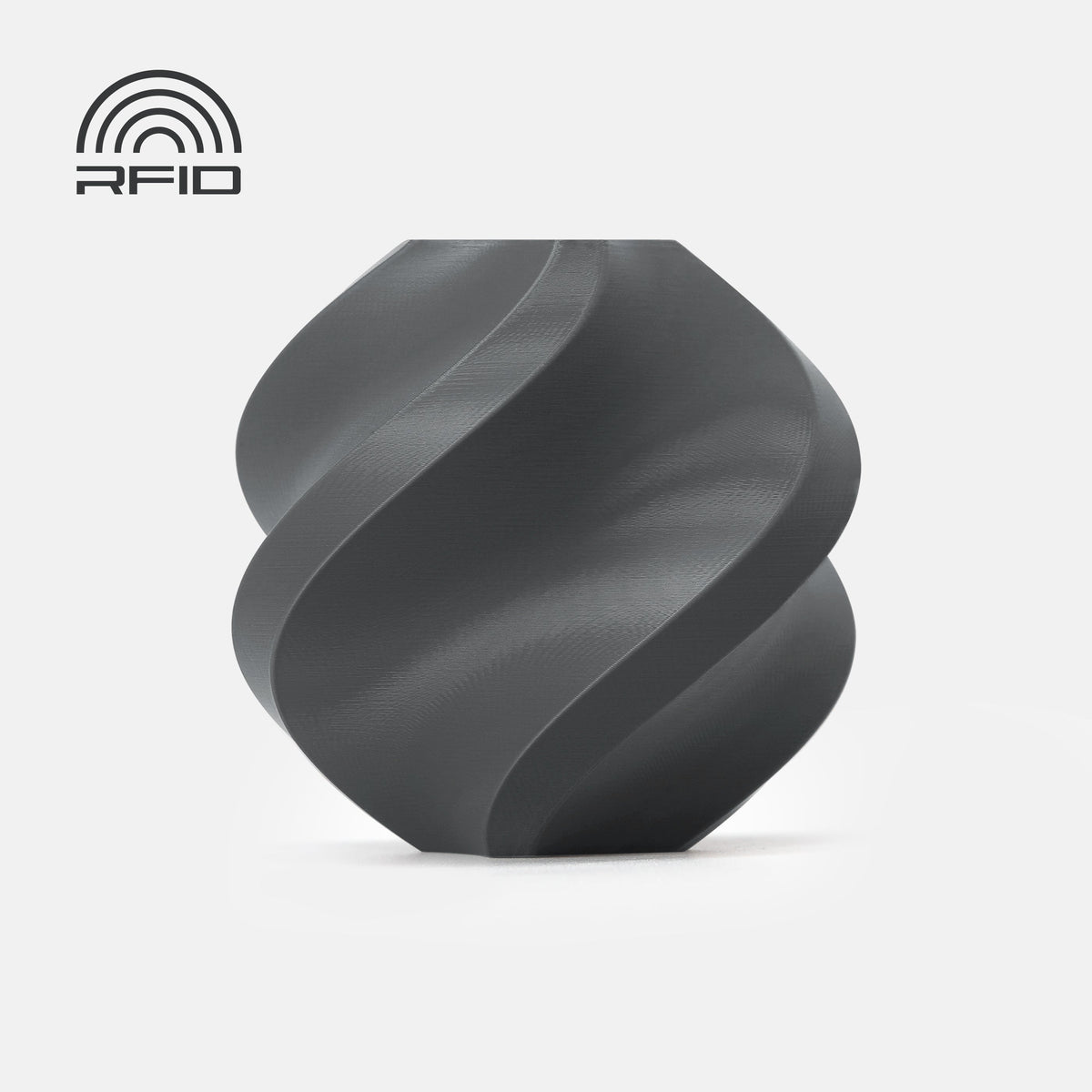 Bambu Lab PLA ベーシック 詰め替え用 ダークグレー（1kg スプールなし）