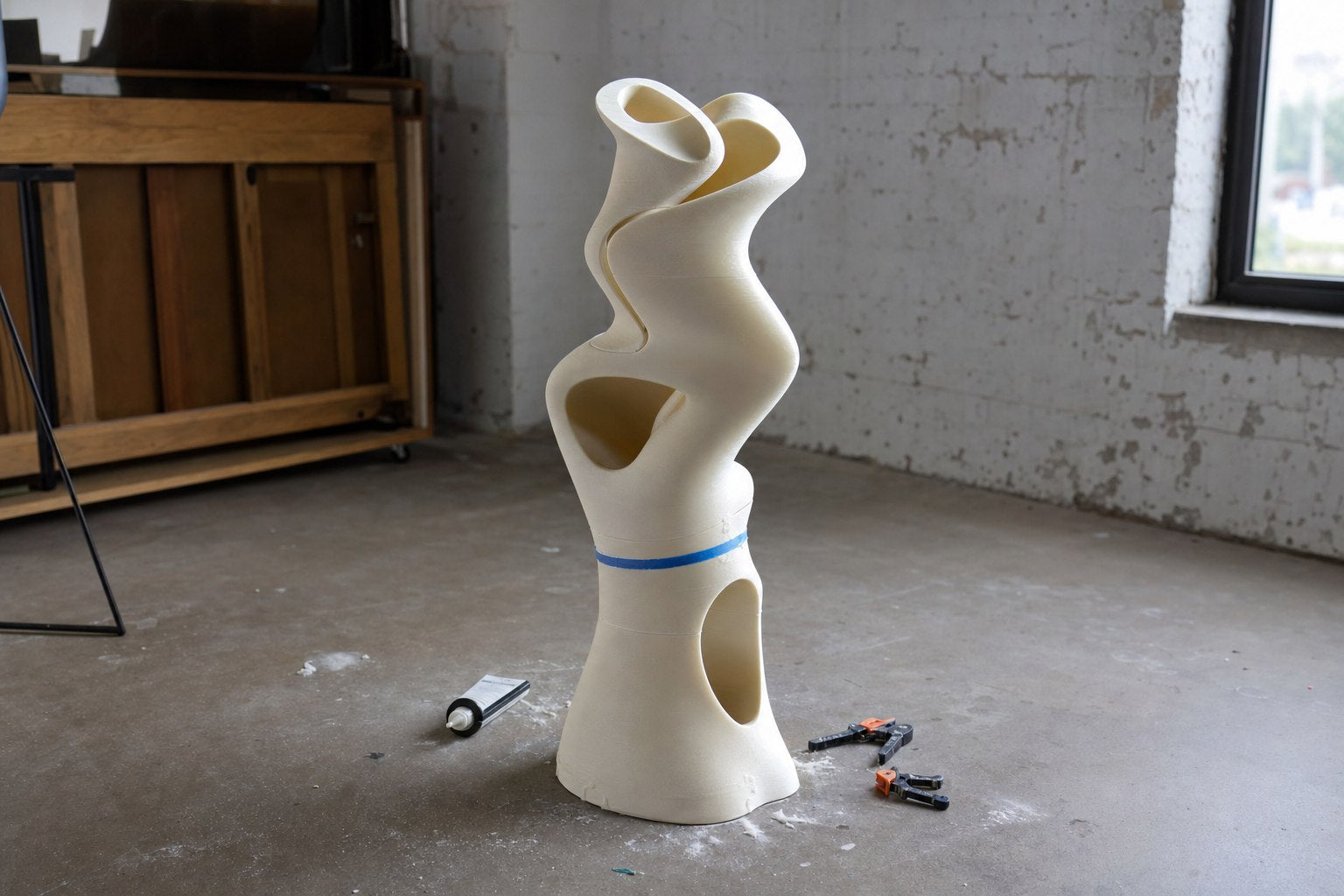 アート・彫刻の3D光造形｜大型造形と後処理5工程｜SK本舗