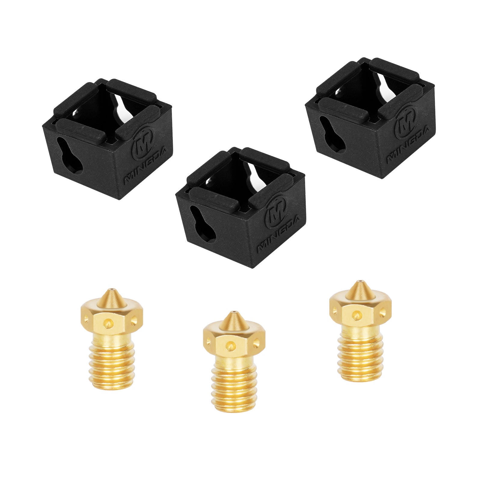 販売終了】Mingda Magicianシリーズ ノズルシリコンカバー＆0.4mm