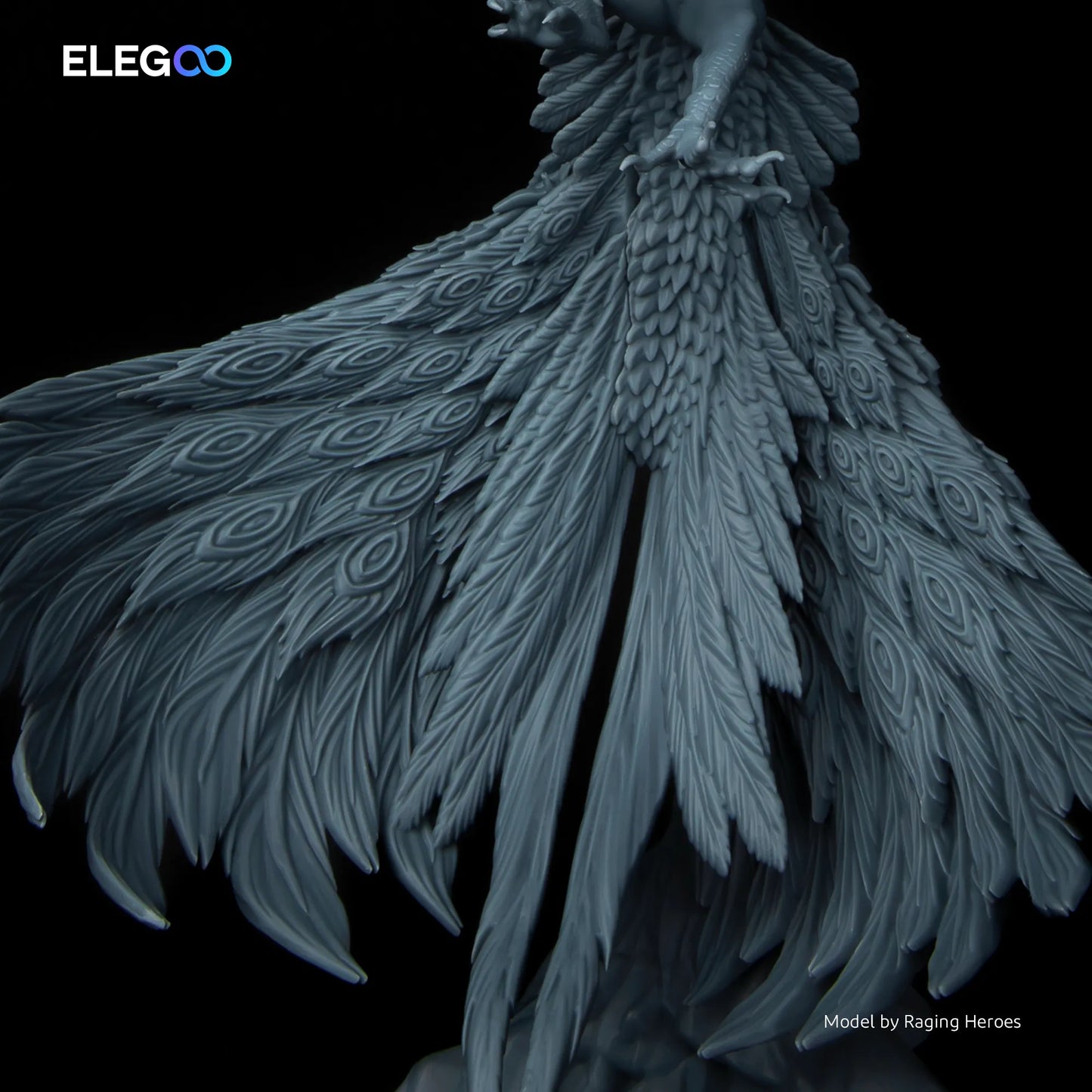 【在庫限り】Elegoo 光硬化性ノーマル8Kレジン -Space Gray- 1000g