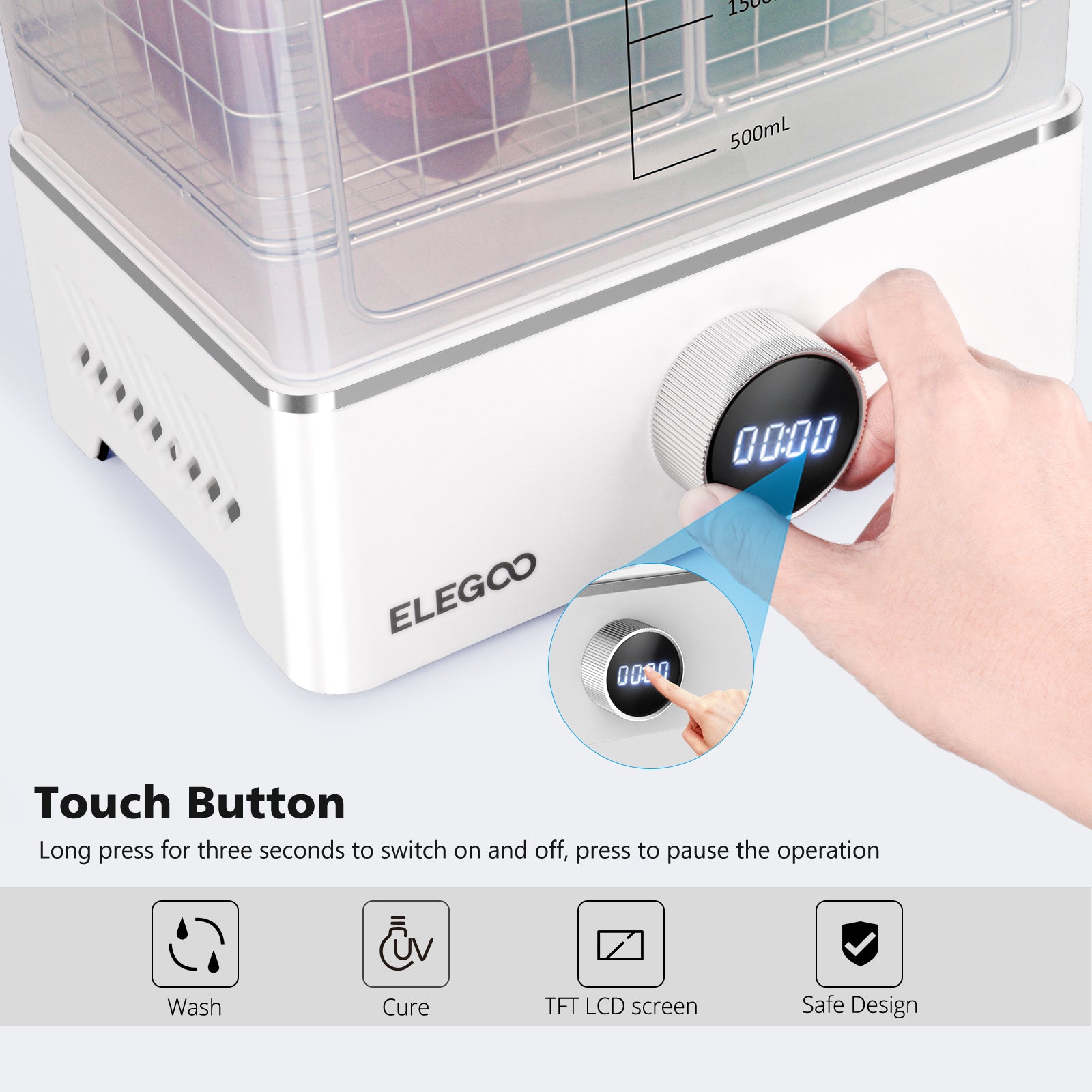 Elegoo 洗浄機・二次硬化機セット 『Mercury XS』 – 3Dプリンターとレジンフィラメントの通販・購入はSK本舗
