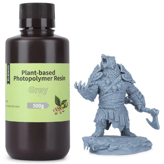 【在庫限り】ELEGOO 植物性レジン -Grey- 500g