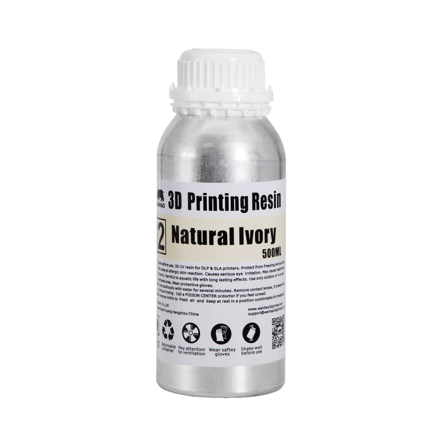 Wanhao Normal Resin natural ivory_500g