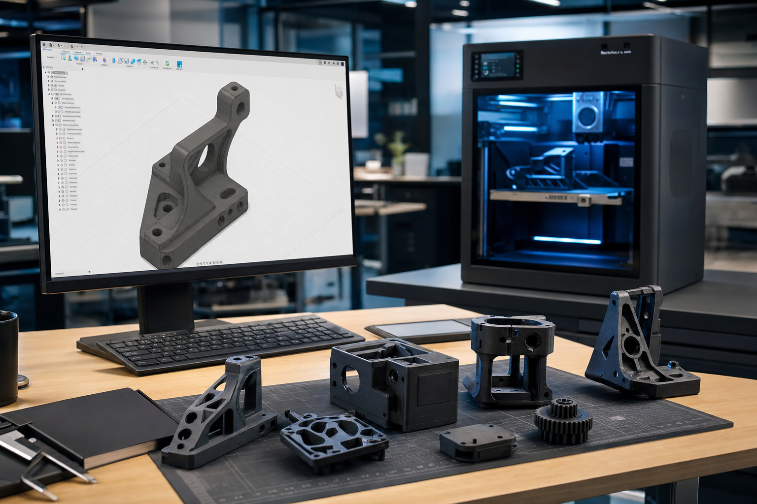 SK本舗 試作・プロトタイピング 3D 内製イメージ